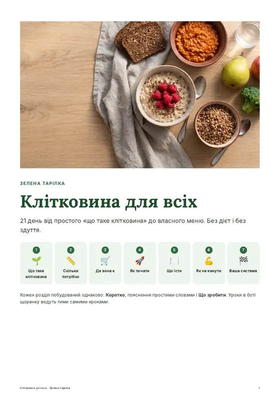 Обкладинка і карта курсу